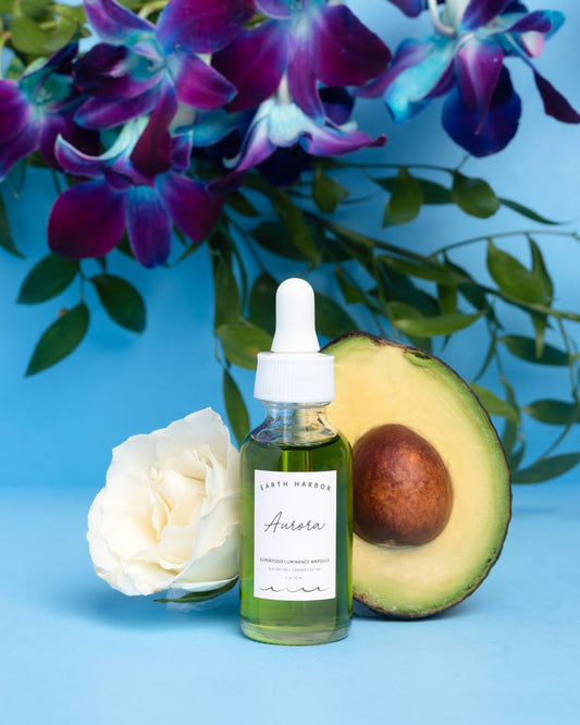 Earth Harbors Aurora Superfood Luminance Ampoule Treatment Cannabis Sea Greens